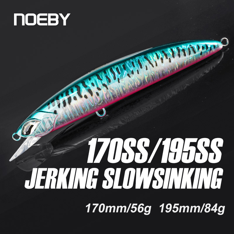 Fishing Lure Jerkbait - NOEBY Jerking Slow Sinking Minnow Przynęta