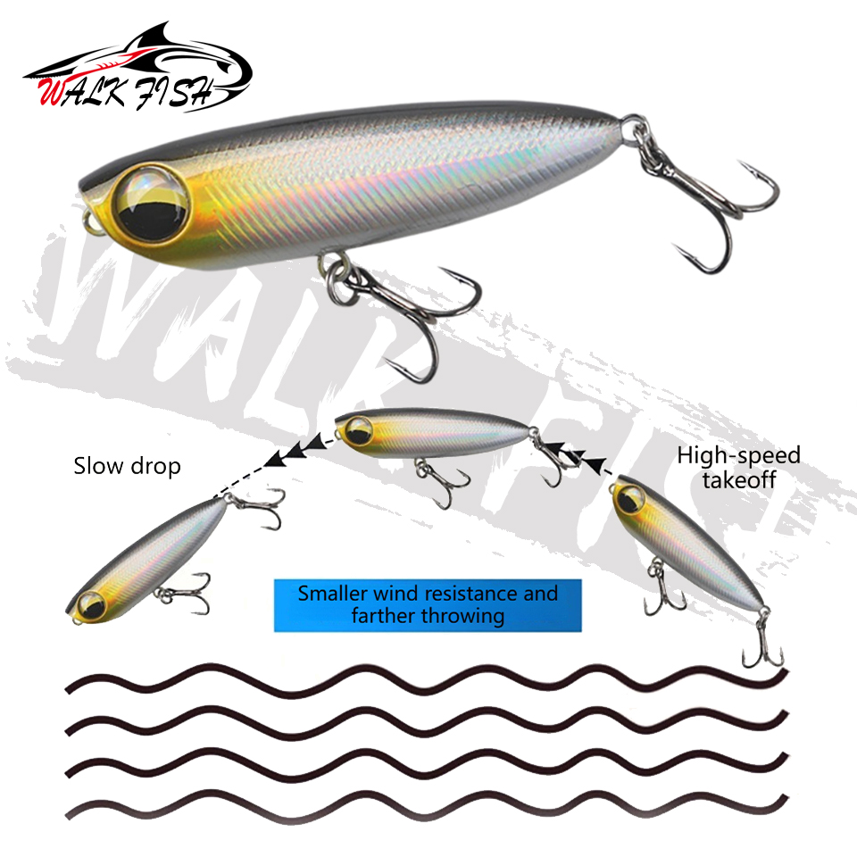 WALK FISH 1 szt. 6cm 5.6g Przy – Fishing Lure Popper recenzja i cena