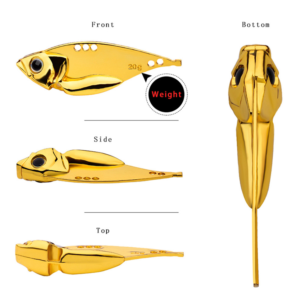 Spersonalizowana, grawerowana  – Fishing Lure Blade Bait recenzja i cena
